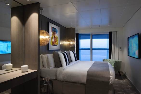 Celebrity Cruises, Celebrity Edge, Penthouse Suite Guest Bedroom ©CEL.jpg